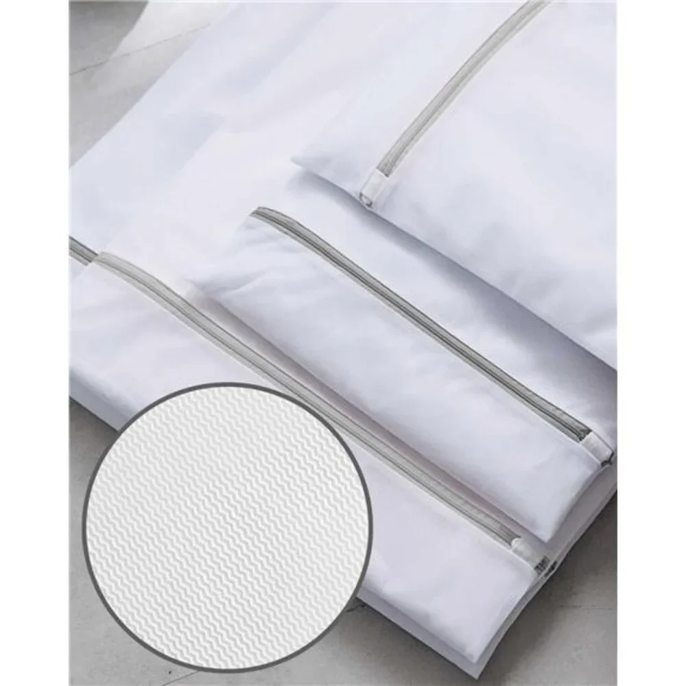 Lingerie Laundry Bags Mesh Delicates Washing Bags Small Medium Large Zipper Set